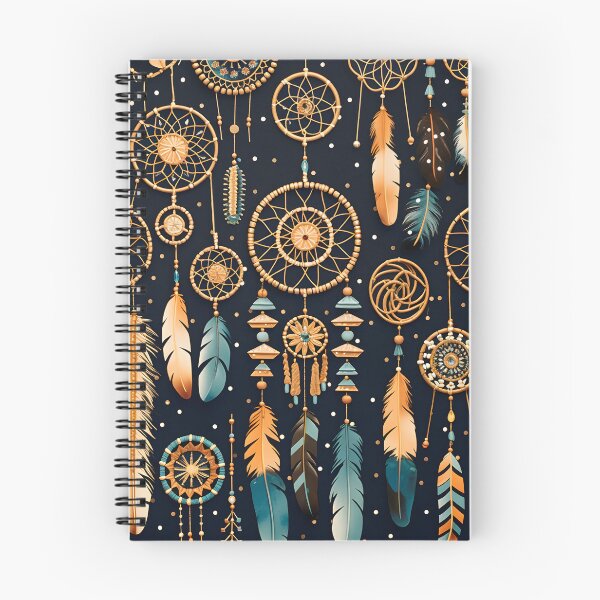 Item preview, colorful detailed dreamcatcher art print designed and sold by dcrc.