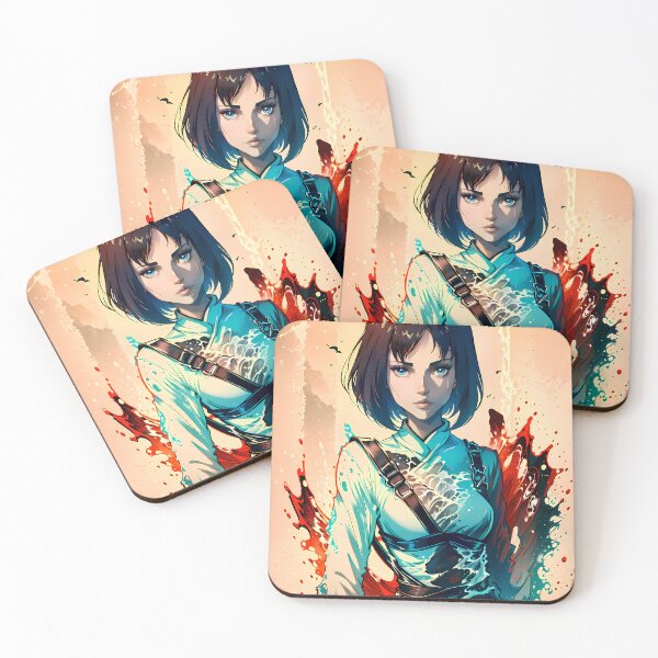 Item preview, Anime Girl with Liquid Clothes 40 designed and sold by Shinihime.