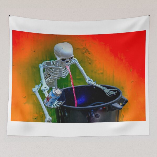Item preview, Sick Skelton designed and sold by barkeypf.
