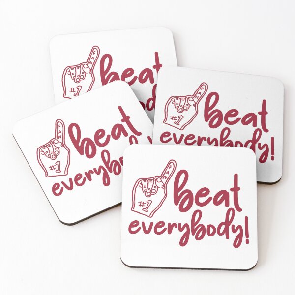 Item preview, Beat Everybody Crimson Maroon Gameday designed and sold by car01inecart.