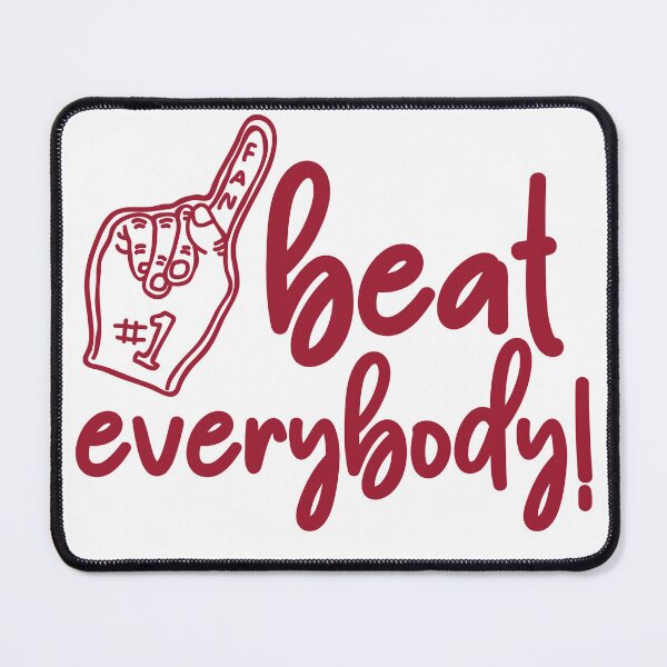 Item preview, Beat Everybody Crimson Maroon Gameday designed and sold by car01inecart.