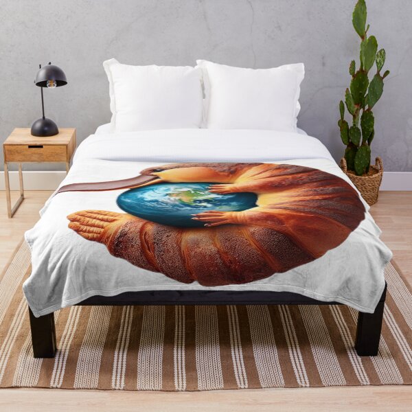 Item preview, Croissant Ornitorrinco Sosteniendo El Mundo designed and sold by ComputerContent.