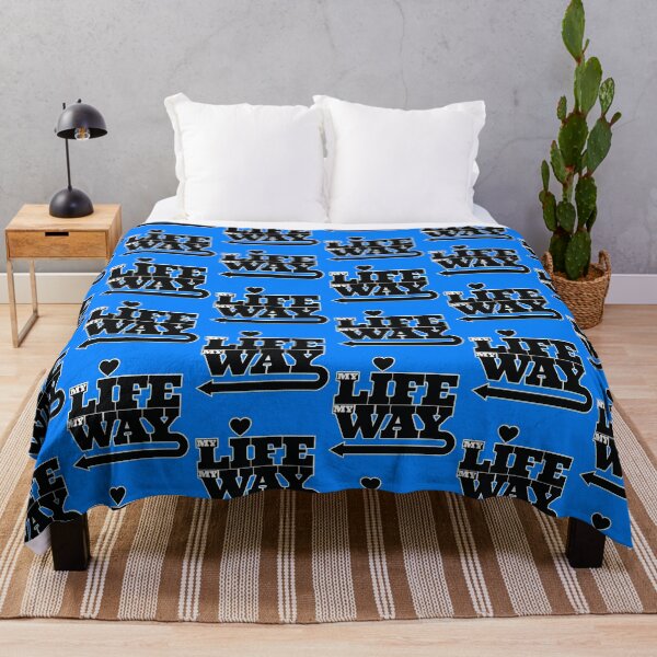 Item preview, My Life My Way Motivational Slogan Motif designed and sold by Harlake.