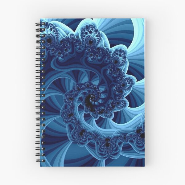 Item preview, Blue Wavy Spiral Design designed and sold by Quantum-Shop.