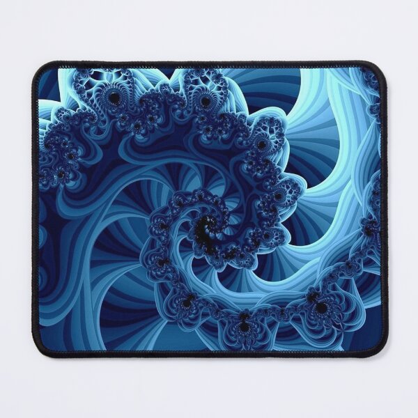 Item preview, Blue Wavy Spiral Design designed and sold by Quantum-Shop.