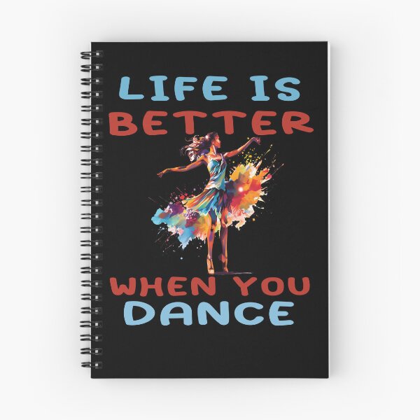 Item preview,  Life is better when you dance, Dance happiness, Life's magic is better when you dance, Dance therapy designed and sold by Lactus.