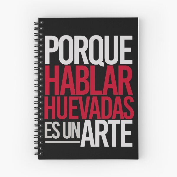 Item preview, PORQUE HABLAR HUEVADAS ES UN ARTE (HABLANDO HUEVADAS) designed and sold by Merch-de-HH.