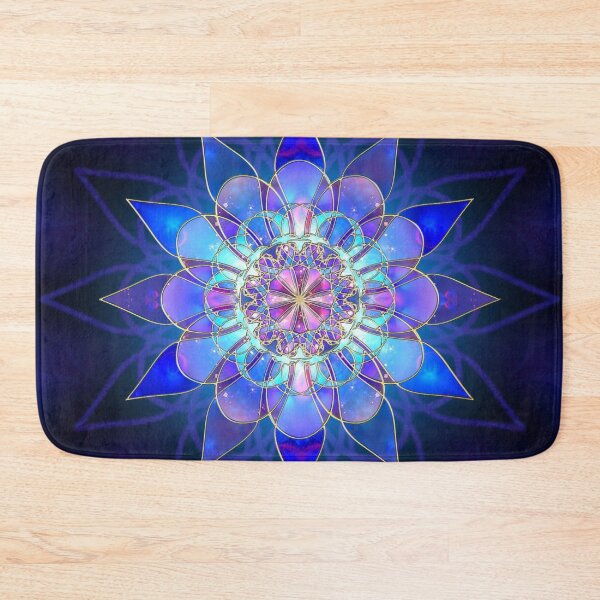 Item preview, Flower Glass Night Pattern Design designed and sold by Quantum-Shop.