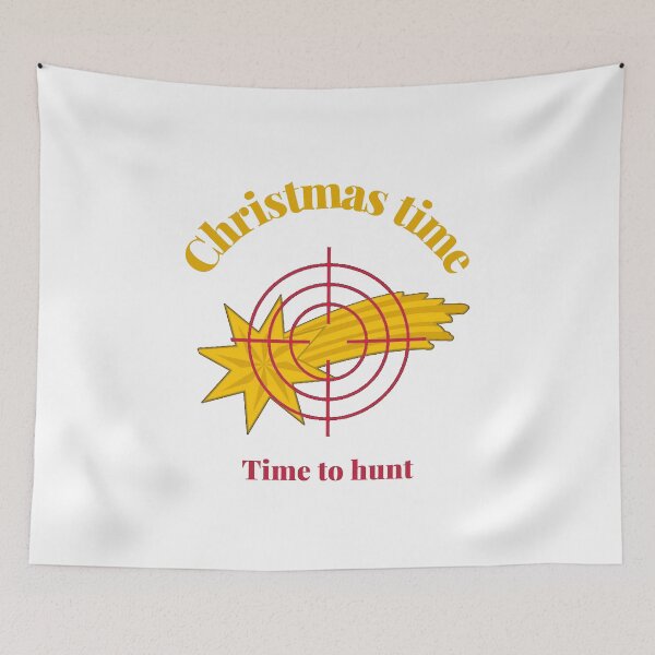 Item preview, Christmas time, time to hunt designed and sold by wiryalo.