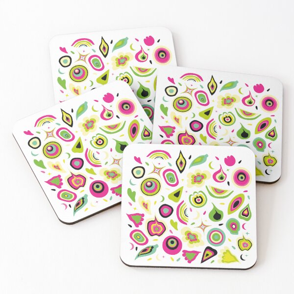 Item preview, Abstract bright shapes pattern. designed and sold by ATRA COMETA.
