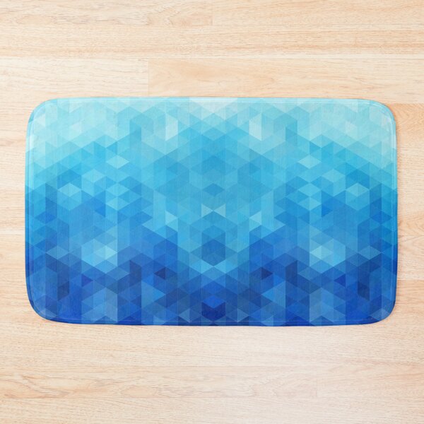 Item preview, Blue Geometric Gradient Pattern Design designed and sold by Quantum-Shop.