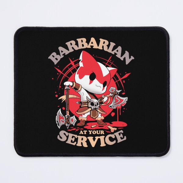 Item preview, Barbarian's Call - Cute Cat Gamer designed and sold by Snouleaf.