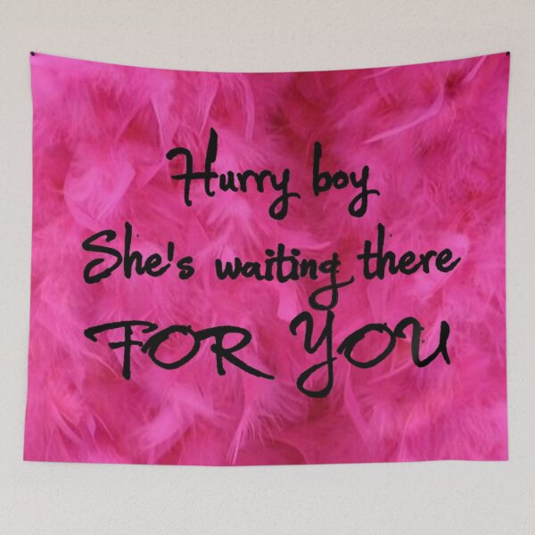 Artikelvorschau, Songtext - Hurry boy she's waiting there for you (Afrika) entworfen und verkauft von Marija Barisic.