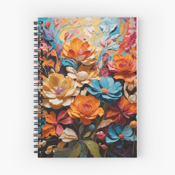 Item preview, Colorful Aesthetic Flowers designed and sold by deepmode.