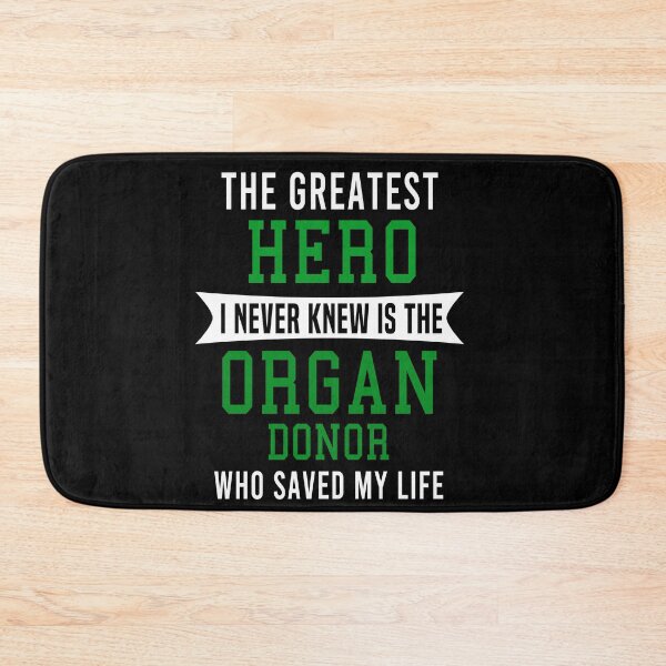 Item preview, The Greatest Hero I never Knew Is The Organ Donor That Saved My Life Organ Donor Awareness designed and sold by Color-Sparkle.