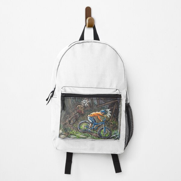 Item preview, Mountain bike night trail ride in the forest. designed and sold by DrawnToColour.