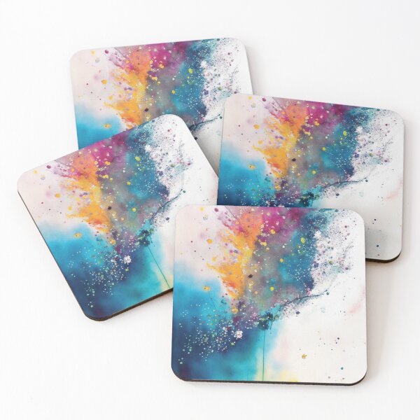Item preview, Abstract Watercolor Splatters designed and sold by tthostore.