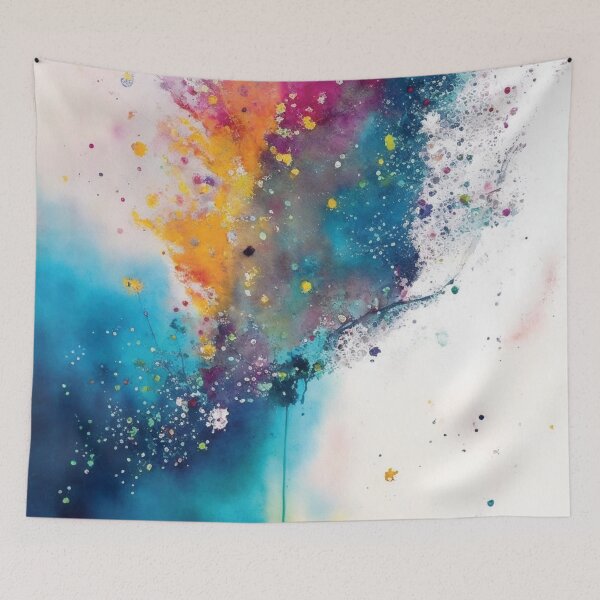 Item preview, Abstract Watercolor Splatters designed and sold by tthostore.