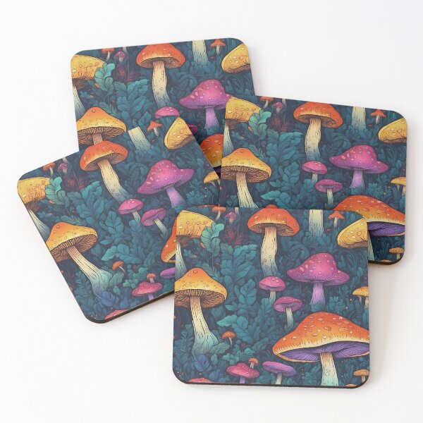 Item preview, Magical Chromatic Mushrooms #11 designed and sold by AI-Agent-Zero.
