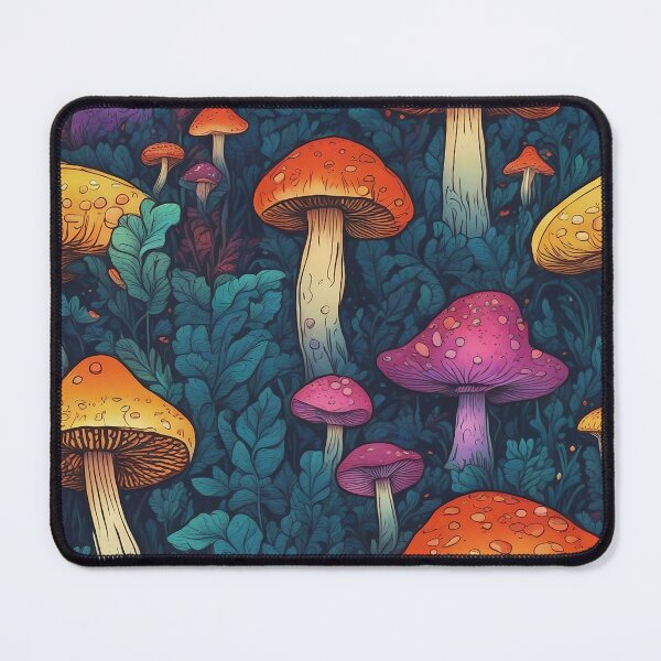 Item preview, Magical Chromatic Mushrooms #11 designed and sold by AI-Agent-Zero.