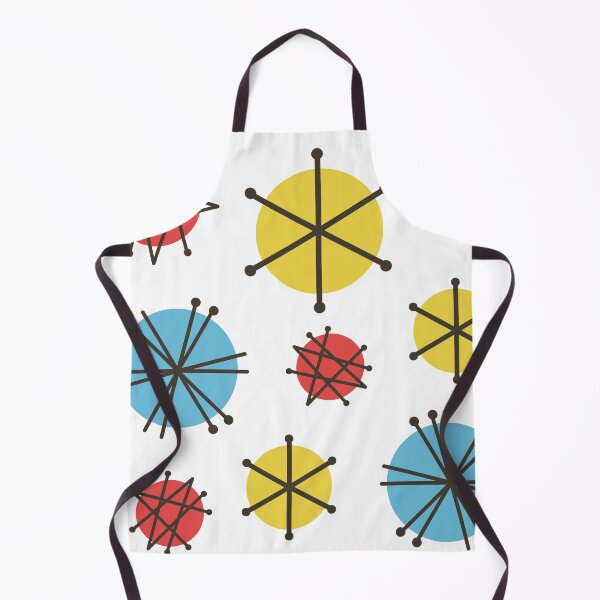 Item preview, Mid Century Modern Pattern Starbursts Colorful designed and sold by thepixelgarden.