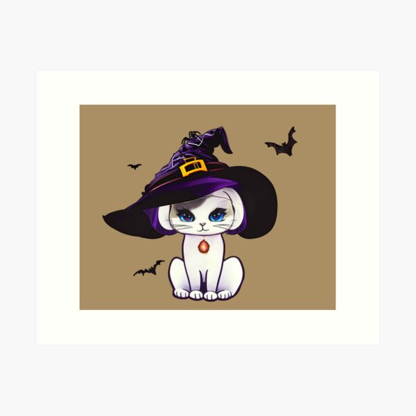Item preview, Magic cat, halloween designed and sold by cosmito3.