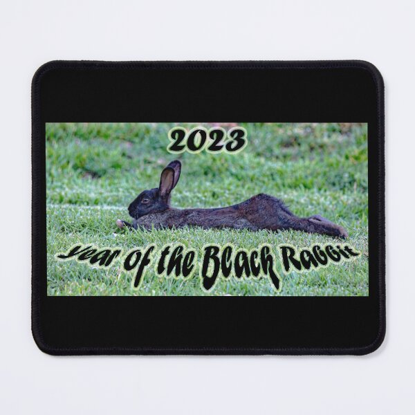 Item preview, Year of the Black Rabbit (lunar calendar) designed and sold by CarolM.