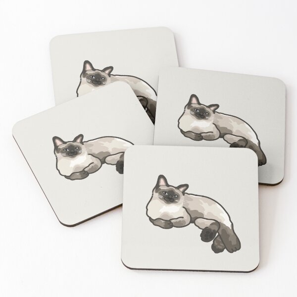 Item preview, A mischievous Siamese cat designed and sold by so-sus.