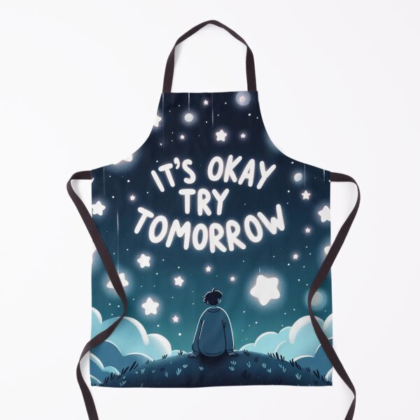 Item preview, It's Okay Try Tomorrow - Peaceful Night designed and sold by ZenEverAI.