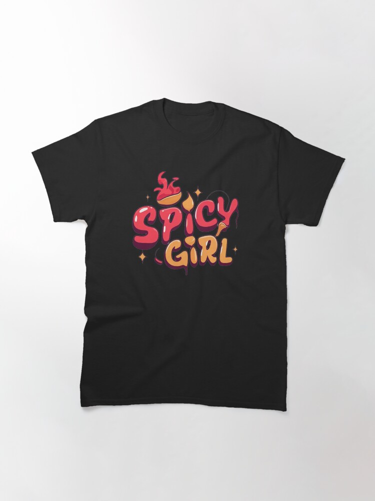 Thumbnail 3 of 7, Classic T-Shirt, Spicy girl ,hot girl designed and sold by Coollzone.