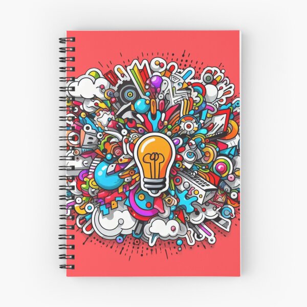 Item preview, Explosive Ideas: Surreal Graphic Design Art designed and sold by Doddlaix.