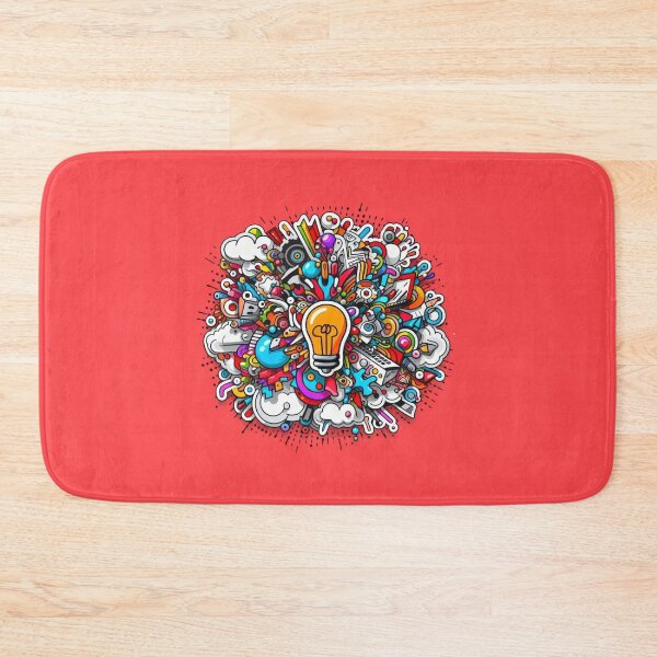 Item preview, Explosive Ideas: Surreal Graphic Design Art designed and sold by Doddlaix.