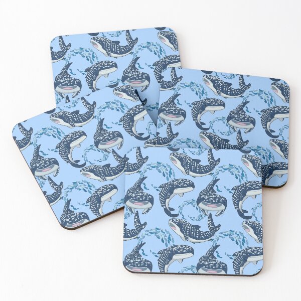 Item preview, Cute whale shark pattern  designed and sold by Maythedragonlord .