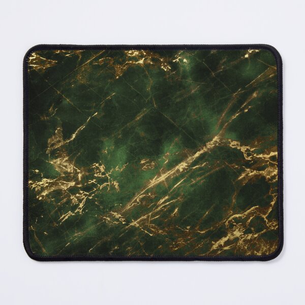 Item preview, Luxurious Green Hues, Golden Veins (Faux) Marbled Art designed and sold by DEC02.