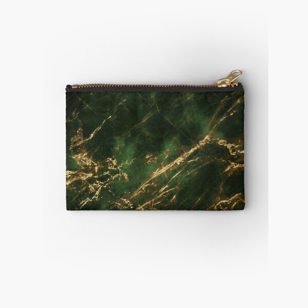 Item preview, Luxurious Green Hues, Golden Veins (Faux) Marbled Art designed and sold by DEC02.