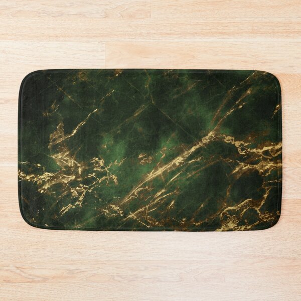 Item preview, Luxurious Green Hues, Golden Veins (Faux) Marbled Art designed and sold by DEC02.