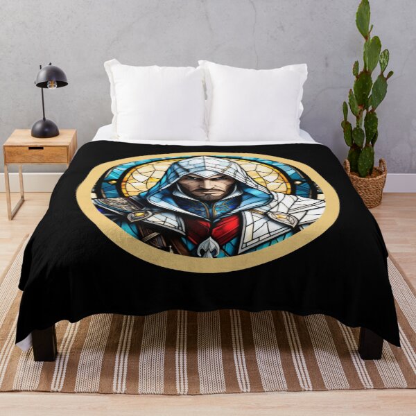 Item preview, Assassin's Creed Altair Portrait Stained Glass designed and sold by FanArtisan.