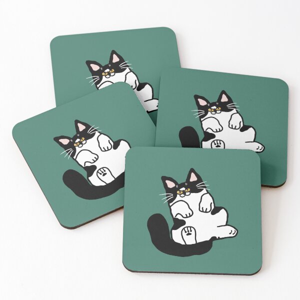 Item preview, A mischievous bicolor cat designed and sold by so-sus.
