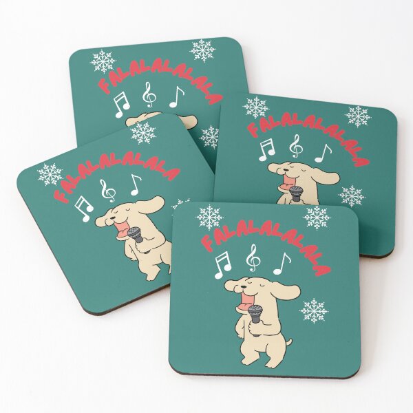 Item preview, Christmas Apparel, Cute Dog singing designed and sold by Mariana Piana.