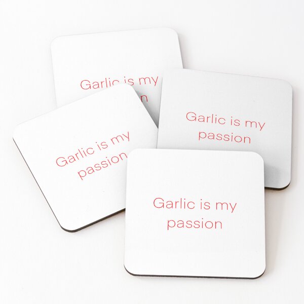 Item preview, Garlic is my passion designed and sold by TicaCreations.
