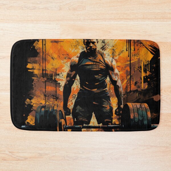 Artikelvorschau, Powerlifter Powerlifting Gewichtheben - Distressed Vintage Street Art Sportliebhaber entworfen und verkauft von GVRDesign.