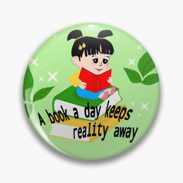 Item preview, A book a day keeps reality away. designed and sold by lamyki.