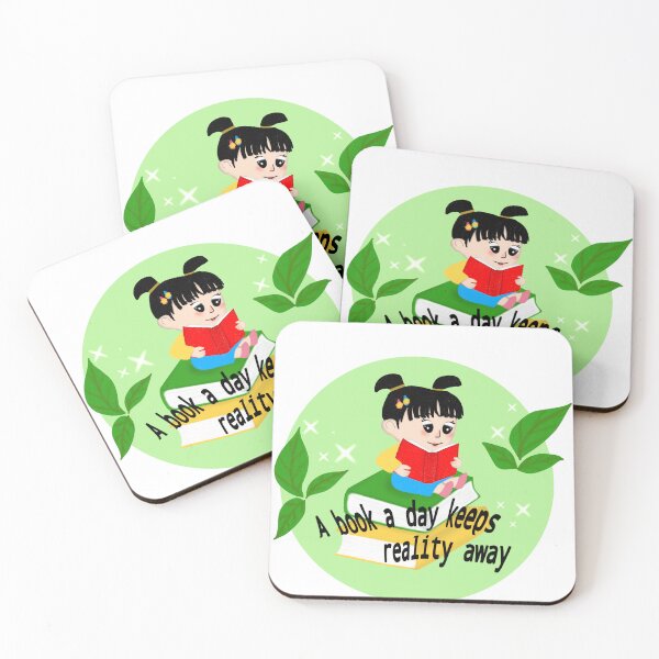 Item preview, A book a day keeps reality away. designed and sold by lamyki.