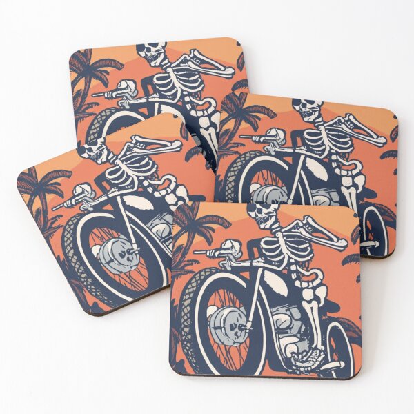 Item preview, Skeleton on motocycle designed and sold by patryk2797.