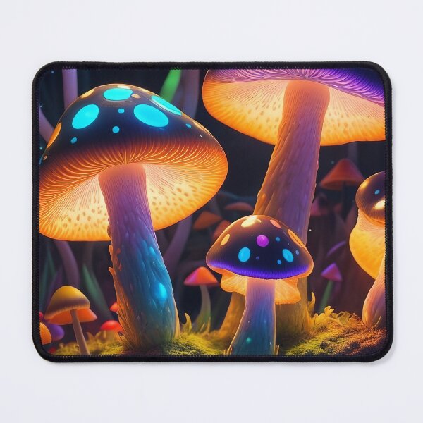 Item preview, Magical Chromatic Mushrooms #16 designed and sold by AI-Agent-Zero.