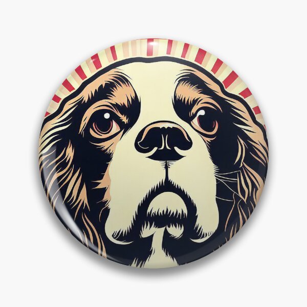 Item preview, King Charles Cavalier Spaniel Painting designed and sold by FunnehGacha.