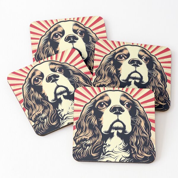 Artikelvorschau, King Charles Cavalier Spaniel Gemälde entworfen und verkauft von FunnehGacha.