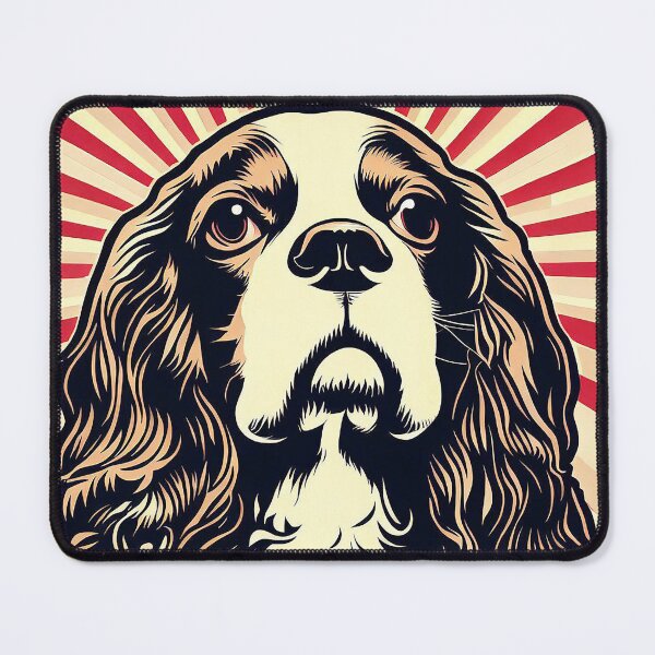 Item preview, King Charles Cavalier Spaniel Painting designed and sold by FunnehGacha.