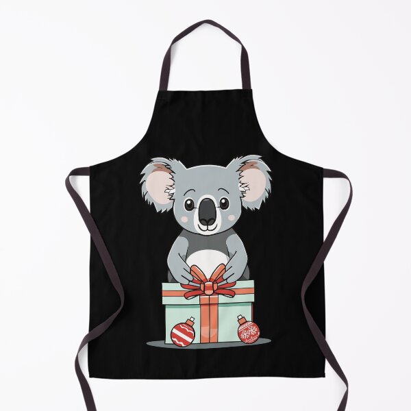 Item preview, Koala with christmas giftbox designed and sold by twisted-dot.