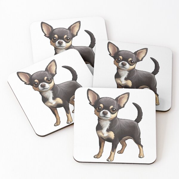 Item preview, Chihuahua Dog Puppy Black and Tan Drawing designed and sold by meganohm.